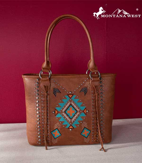 MONTANAWEST BAGS :: WESTERN PURSES :: Wholesale Aztec Concealed Carry Tote