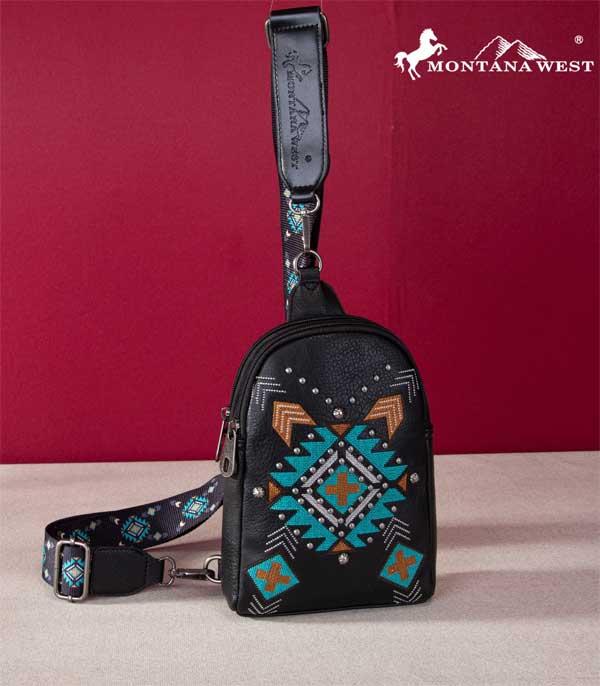 New Arrival :: Wholesale Montana West Aztec Sling Bag
