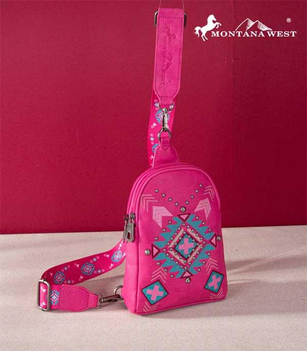 HANDBAGS :: BACKPACK l SLING BAG :: Wholesale Montana West Aztec Sling Bag