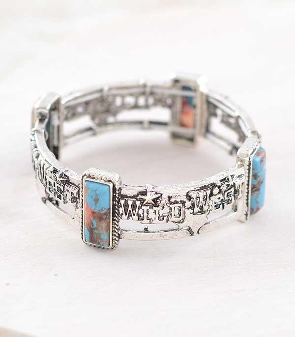 New Arrival :: Wholesale Western Wild West Stackable Bracelet