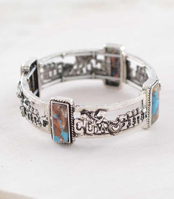 New Arrival :: Wholesale Western Cowgirl Stackable Bracelet