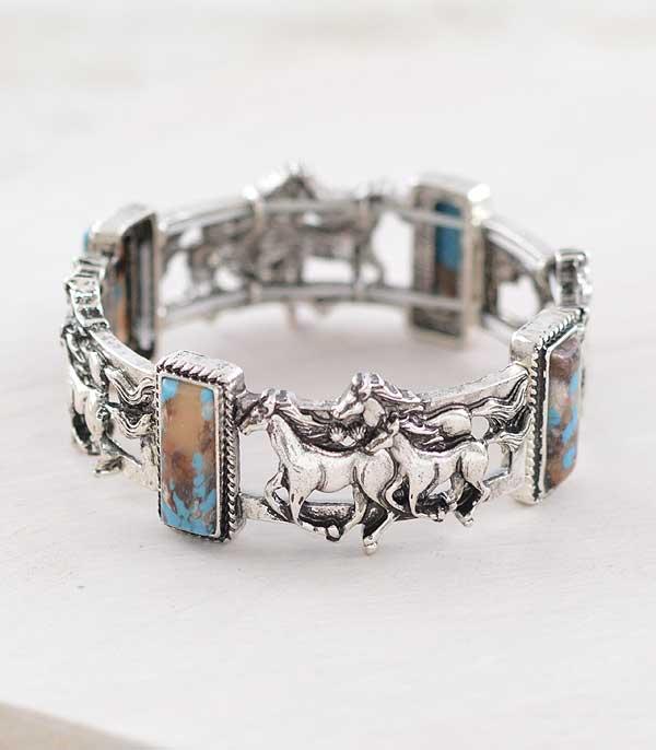 WHAT'S NEW :: Wholesale Western Horse Turquoise Bracelet