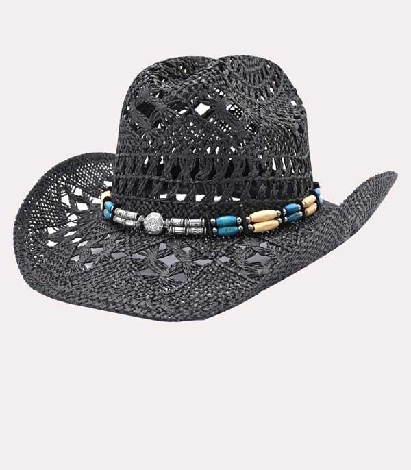 HATS I HAIR ACC :: RANCHER| STRAW HAT :: Wholesale Western Cowgirl Summer Straw Hat
