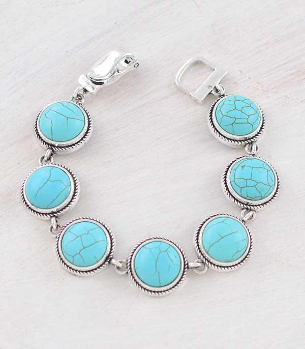New Arrival :: Wholesale Tipi Brand Turquoise Magnetic Bracelet