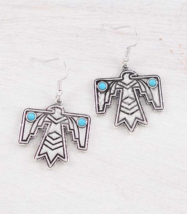 New Arrival :: Wholesale Western Thunderbird Dangle Earrings