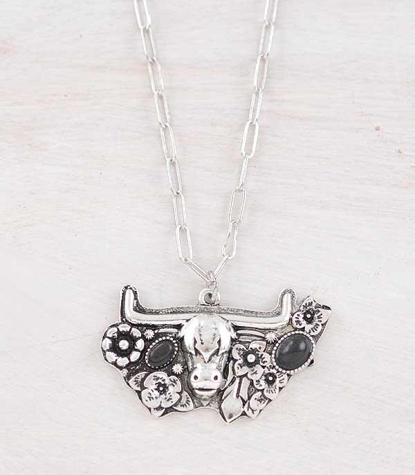 New Arrival :: Wholesale Western Cow Necklace