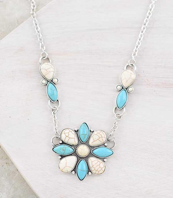 New Arrival :: Wholesale Western Turquoise Necklace Set