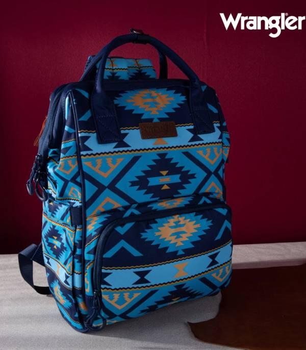 New Arrival :: Wholesale Wrangler Aztec Multi Functional Backpack