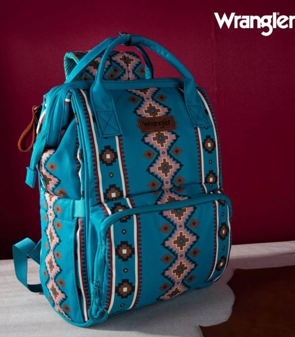 New Arrival :: Wholesale Wrangler Aztec Multi Functional Backpack