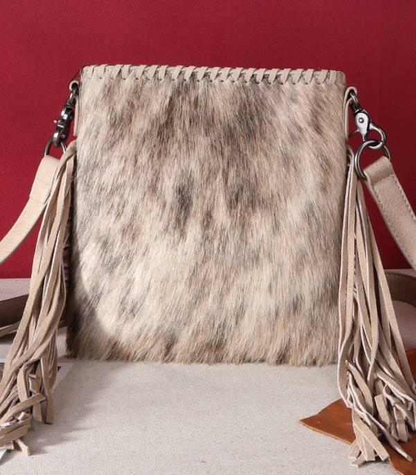 New Arrival :: Wholesale Cowhide Fringe Concealed Carry Crossbody