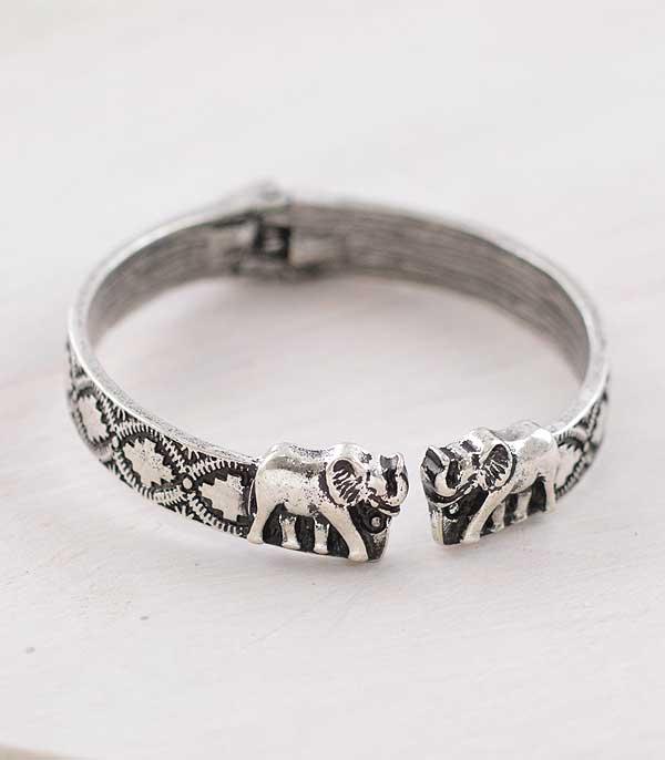 New Arrival :: Wholesale Aztec Elephant Cuff Bracelet