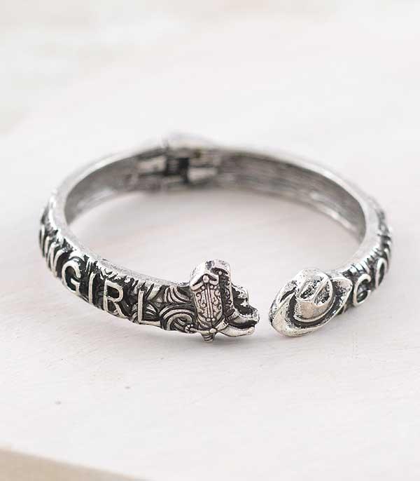 BRACELETS :: CUFF I BANGLE :: Wholesale Western Cowgirl Cuff Bracelet