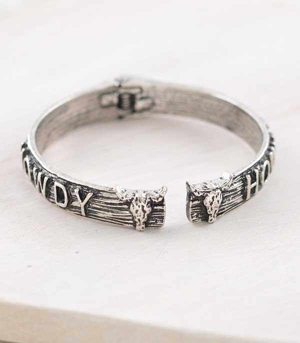 BRACELETS :: CUFF I BANGLE :: Wholesale Western Howdy Cuff Bracelet