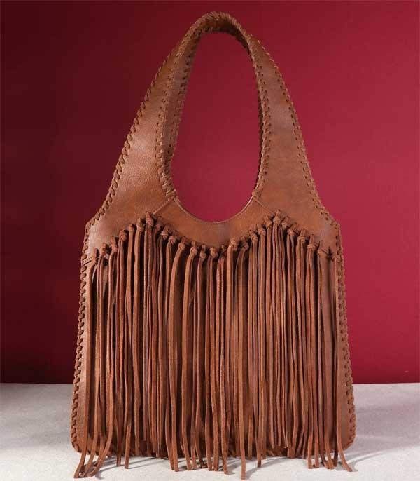 HANDBAGS :: CONCEAL CARRY I SET BAGS :: Wholesale Trinity Ranch Fringe Concealed Carry Bag
