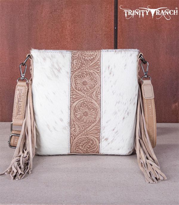 MONTANAWEST BAGS :: TRINITY RANCH BAGS :: Wholesale Cowhide Concealed Carry Crossbody Bag