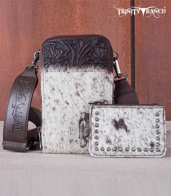 WHAT'S NEW :: Wholesale Cowhide Tooled Phone Crossbody Bag