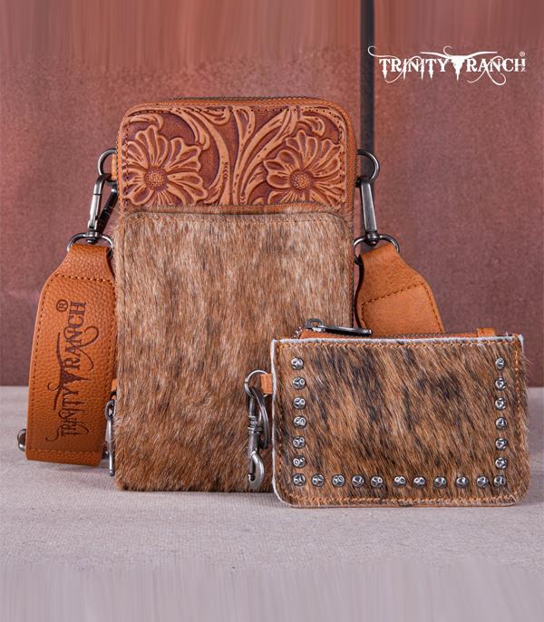 WHAT'S NEW :: Wholesale Cowhide Tooled Phone Crossbody Bag