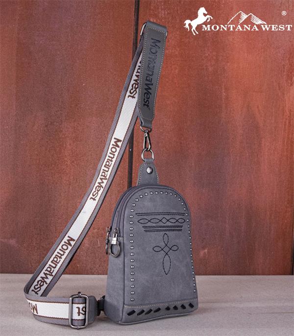 New Arrival :: Wholesale Montana West Boot Stitch Sling Bag