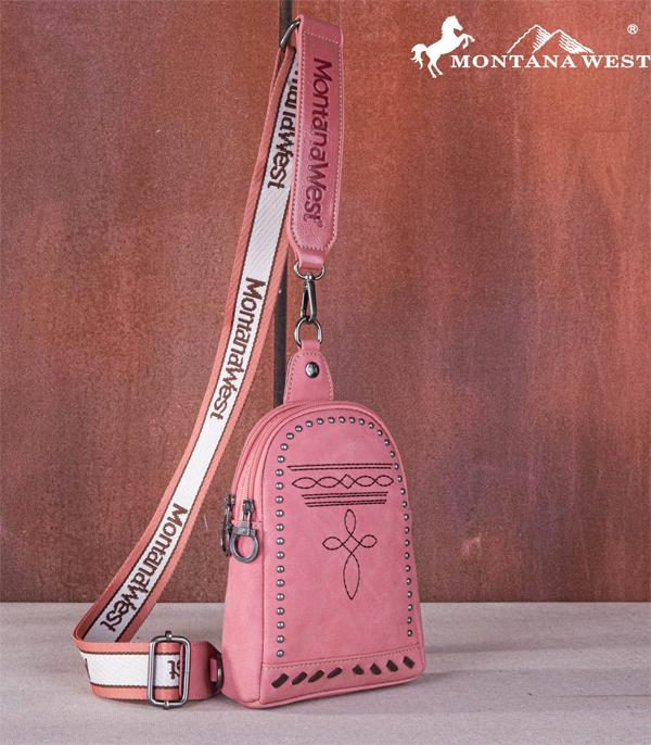 New Arrival :: Wholesale Montana West Boot Stitch Sling Bag