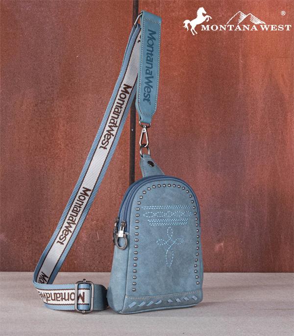 New Arrival :: Wholesale Montana West Boot Stitch Sling Bag