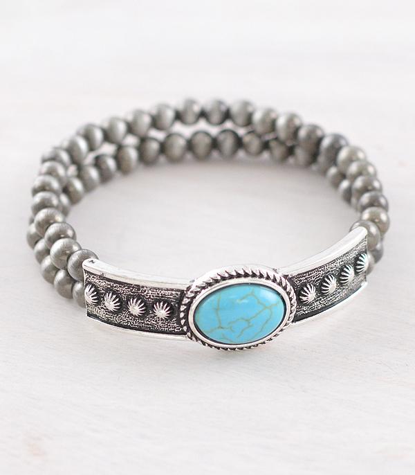 WHAT'S NEW :: Wholesale Western Turquoise Navajo Pearl Bracelet