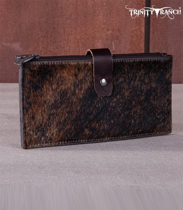 MONTANAWEST BAGS :: WALLETS I SMALL ACCESSORIES :: Wholesale Trinity Ranch Cowhide Wallet Organizer