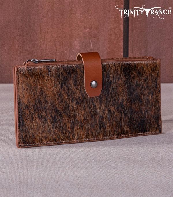 MONTANAWEST BAGS :: WALLETS I SMALL ACCESSORIES :: Wholesale Trinity Ranch Cowhide Wallet Organizer