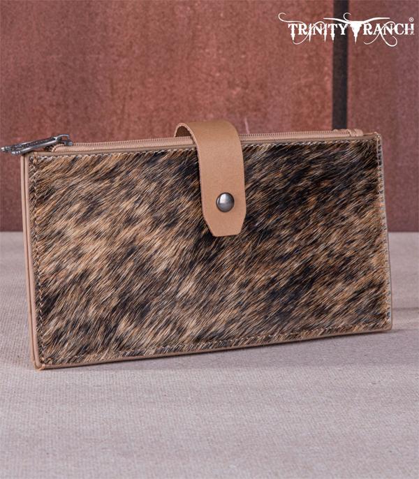 MONTANAWEST BAGS :: MENS WALLETS I SMALL ACCESSORIES :: Wholesale Trinity Ranch Cowhide Wallet Organizer