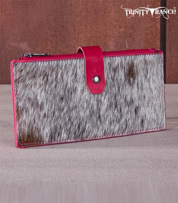 MONTANAWEST BAGS :: WALLETS I SMALL ACCESSORIES :: Wholesale Trinity Ranch Cowhide Wallet Organizer