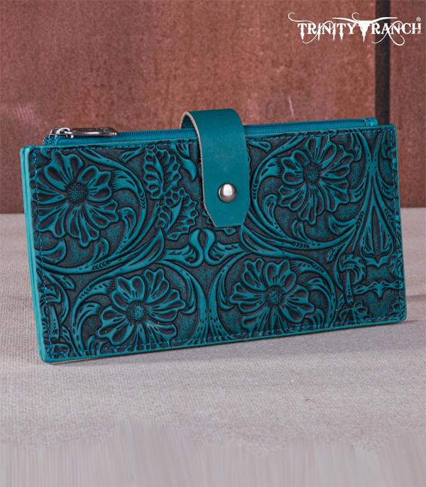 WHAT'S NEW :: Wholesale Trinity Ranch Floral Tooled Wallet