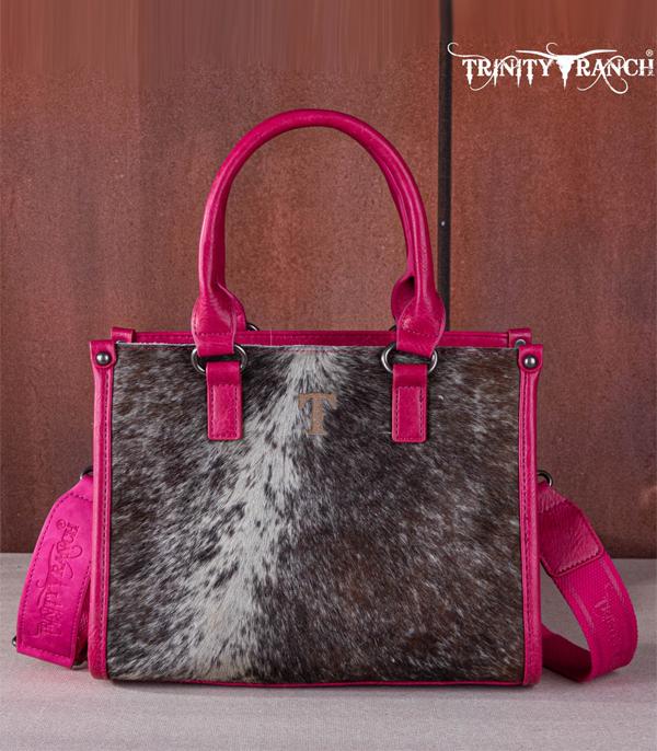 New Arrival :: Wholesale Trinity Ranch Cowhide Tote Crossbody