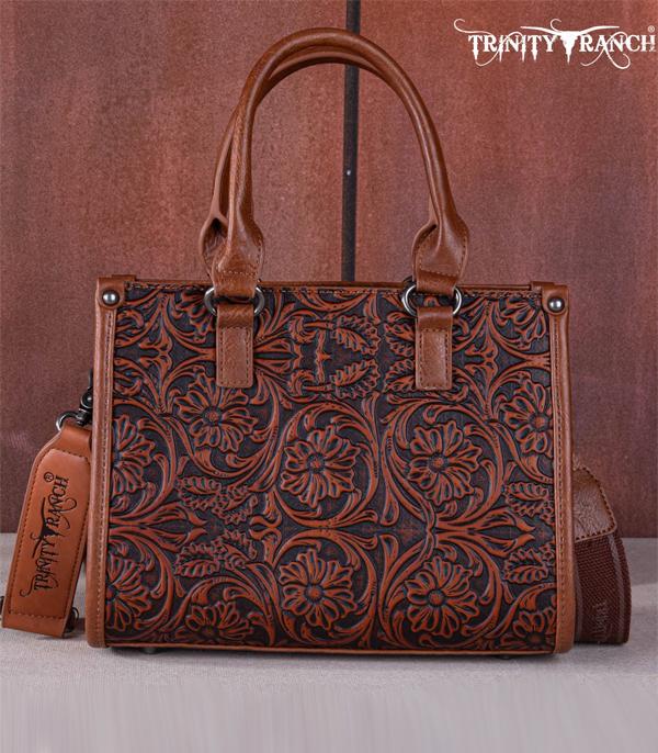WHAT'S NEW :: Wholesale Trinity Ranch Floral Tooled Tote