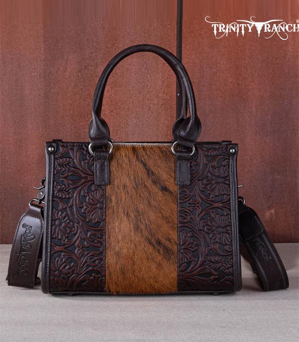 MONTANAWEST BAGS :: TRINITY RANCH BAGS :: Wholesale Cowhide Tooling Concealed Carry Tote