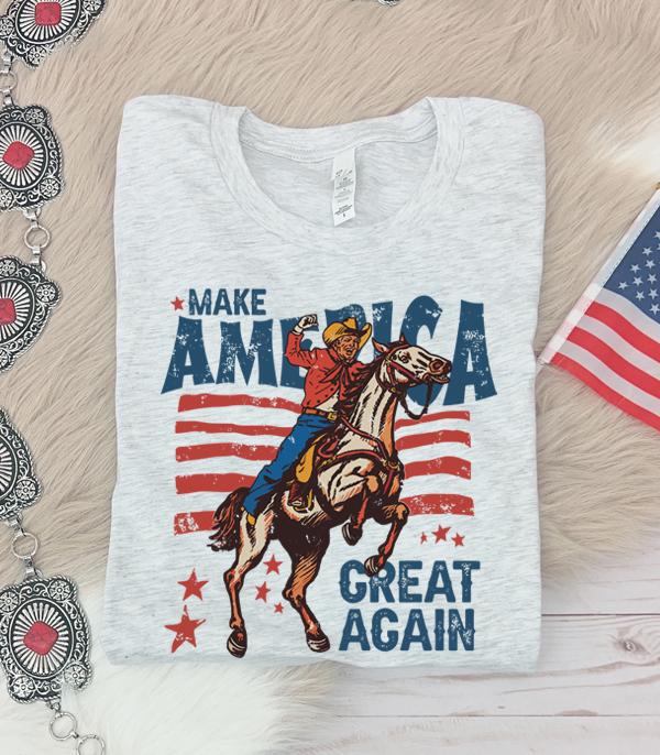 <font color=RED>RED,WHITE, AND BLUE</font> :: Wholesale Make America Great Again Tshirt