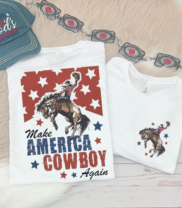 WHAT'S NEW :: Wholesale Make America Cowboy Again Tshirt
