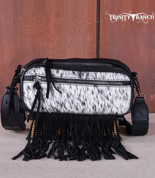 WHAT'S NEW :: Wholesale Trinity Ranch Cowhide Fringe Belt Bag