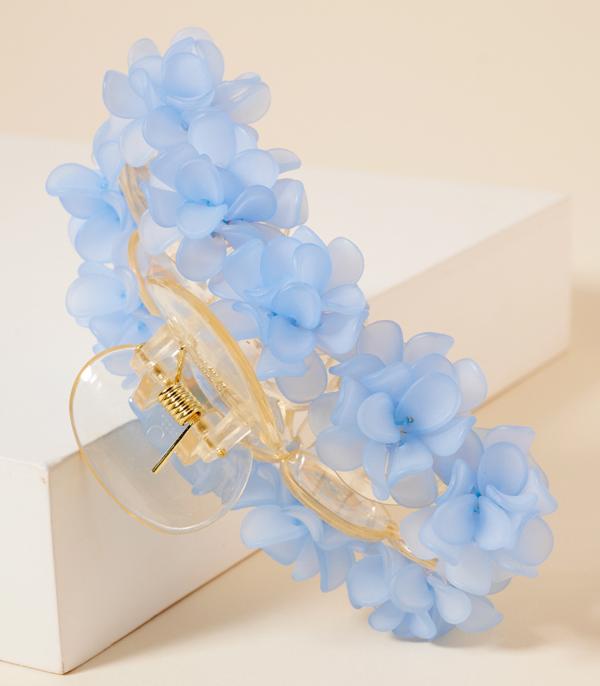 HATS I HAIR ACC :: HAIR ACCESSORIES :: Wholesale Flower Hair Claw Clip