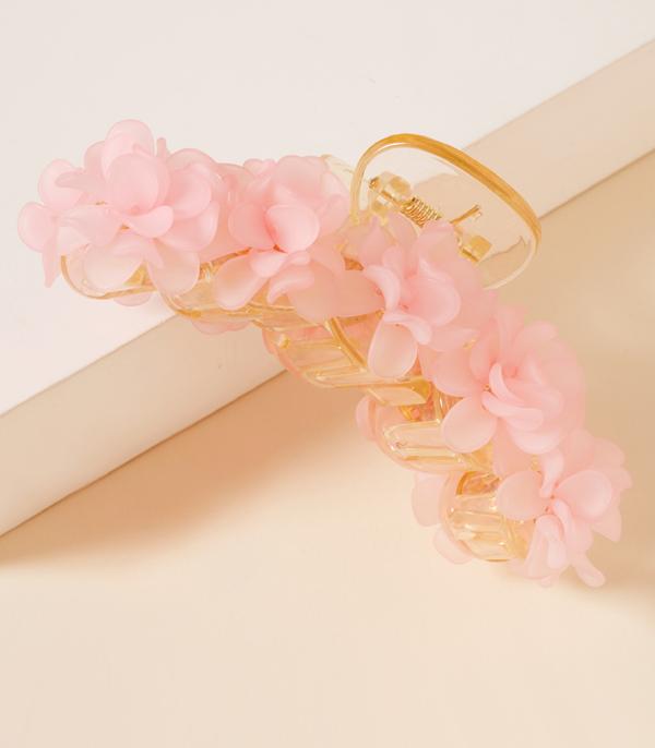 New Arrival :: Wholesale Flower Hair Claw Clip