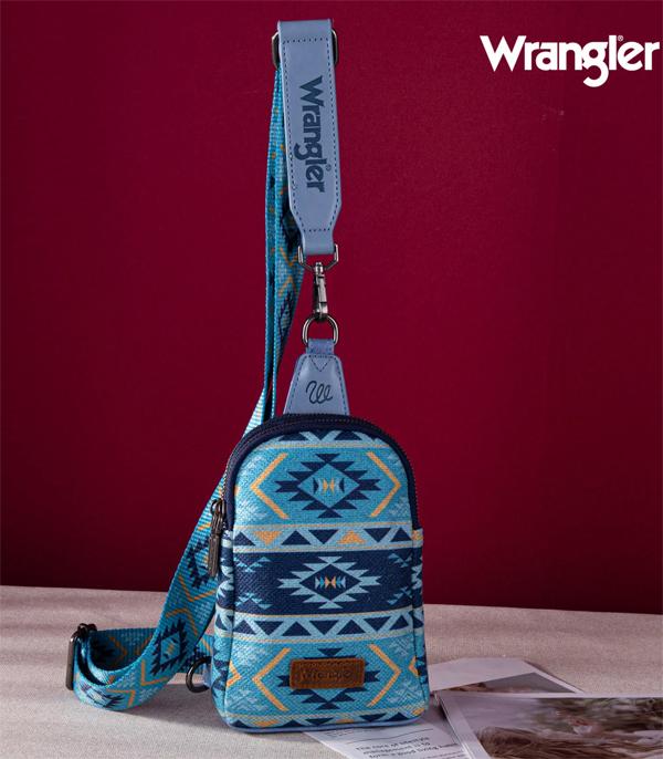 MONTANAWEST BAGS :: WESTERN PURSES :: Wholesale Wrangler Aztec Sling Bag