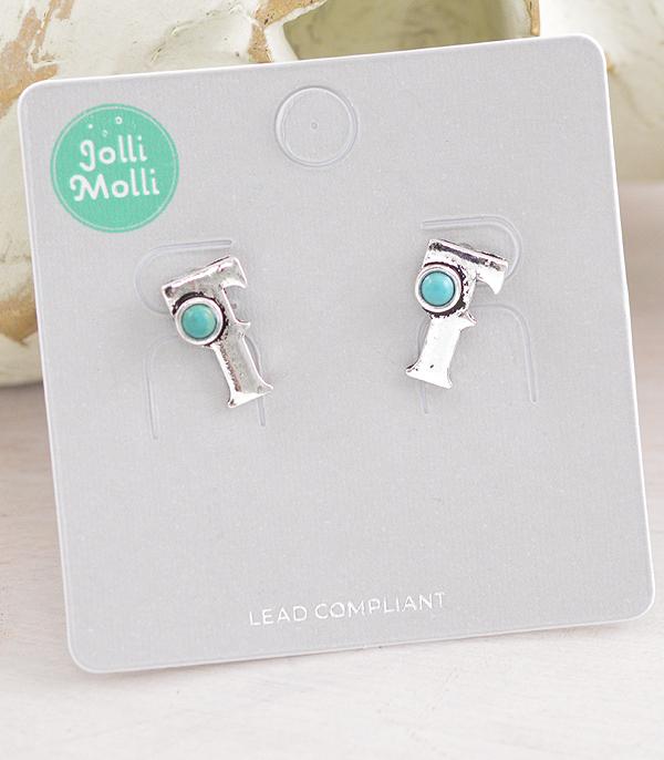 WHAT'S NEW :: Wholesale Western Initial Earrings