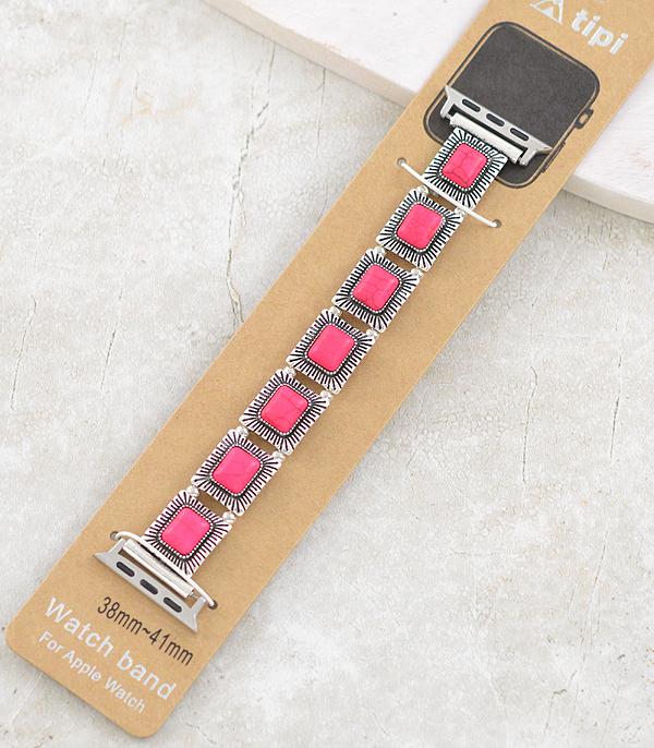 <font color=BLUE>WATCH BAND/ GIFT ITEMS</font> :: SMART WATCH BAND :: Wholesale Tipi Brand Western Apple Watch Band