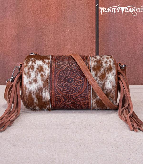 WHAT'S NEW :: Wholesale Trinity Ranch Cowhide Barrel Crossbody