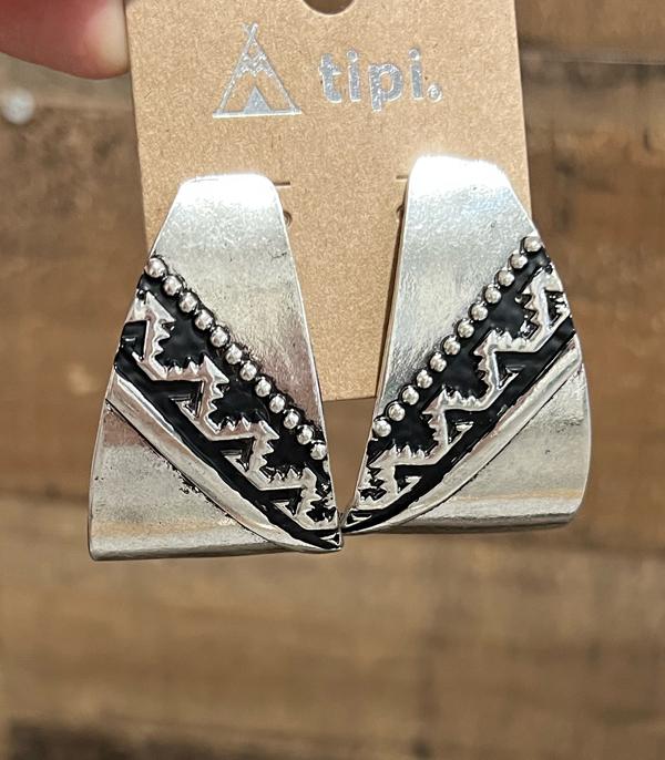 New Arrival :: Wholesale Tipi Brand Western Aztec Earrings