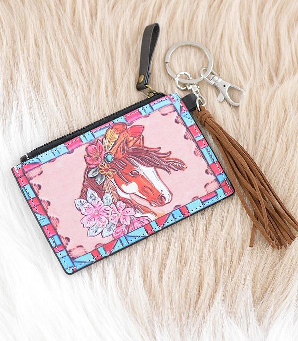 HANDBAGS :: WALLETS | SMALL ACCESSORIES :: Wholesale Tipi Brand Horse Card Case