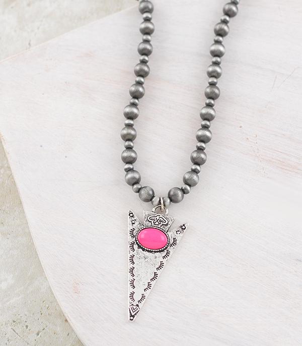 New Arrival :: Wholesale Arrow Head Pendant Necklace