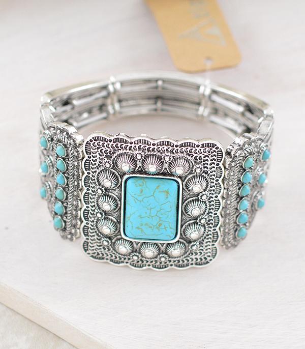 WHAT'S NEW :: Wholesale Tipi Brand Turquoise Statement Bracelet