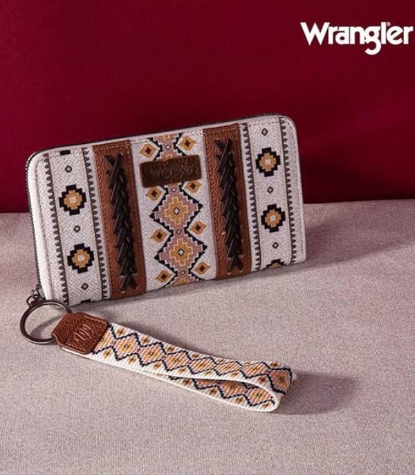 New Arrival :: Wholesale Wrangler Aztec Pattern Wallet