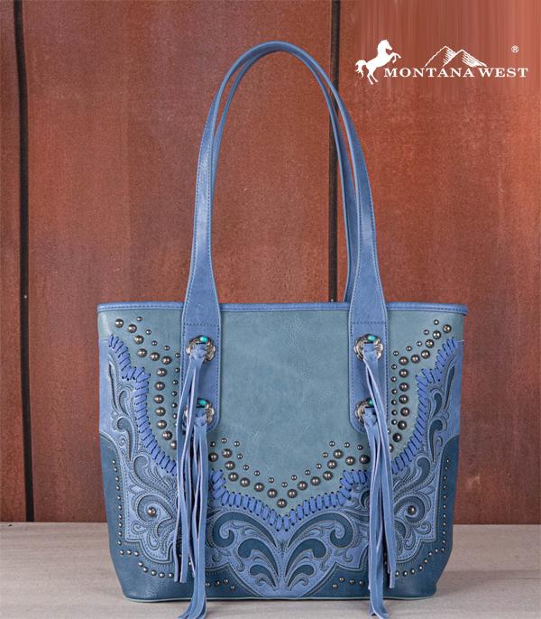 New Arrival :: Wholesale Montana West Scroll Cut-Out Tote Bag