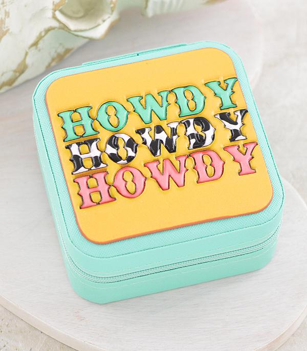 <font color=BLUE>WATCH BAND/ GIFT ITEMS</font> :: GIFT ITEMS :: Wholesale Western Howdy Mini Jewelry Case