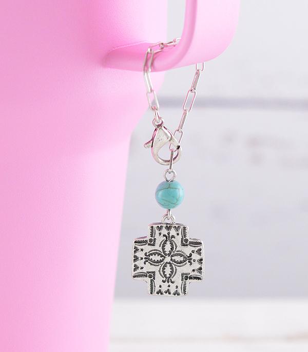 WHAT'S NEW :: Wholesale Tipi Brand Cross Concho Tumbler Charm